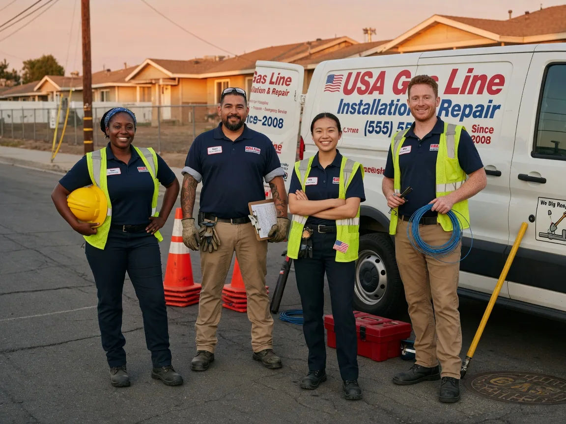 Gas Line Installation company in Pace, MS